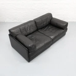 Pamono DS-76 2-Seater Sofa from de Sede, 1970s><noscript><img width=