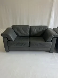 Pamono DS-17 Sofas in Genuine Leather from De Sede, 2000s, Set of 2><noscript><img width=