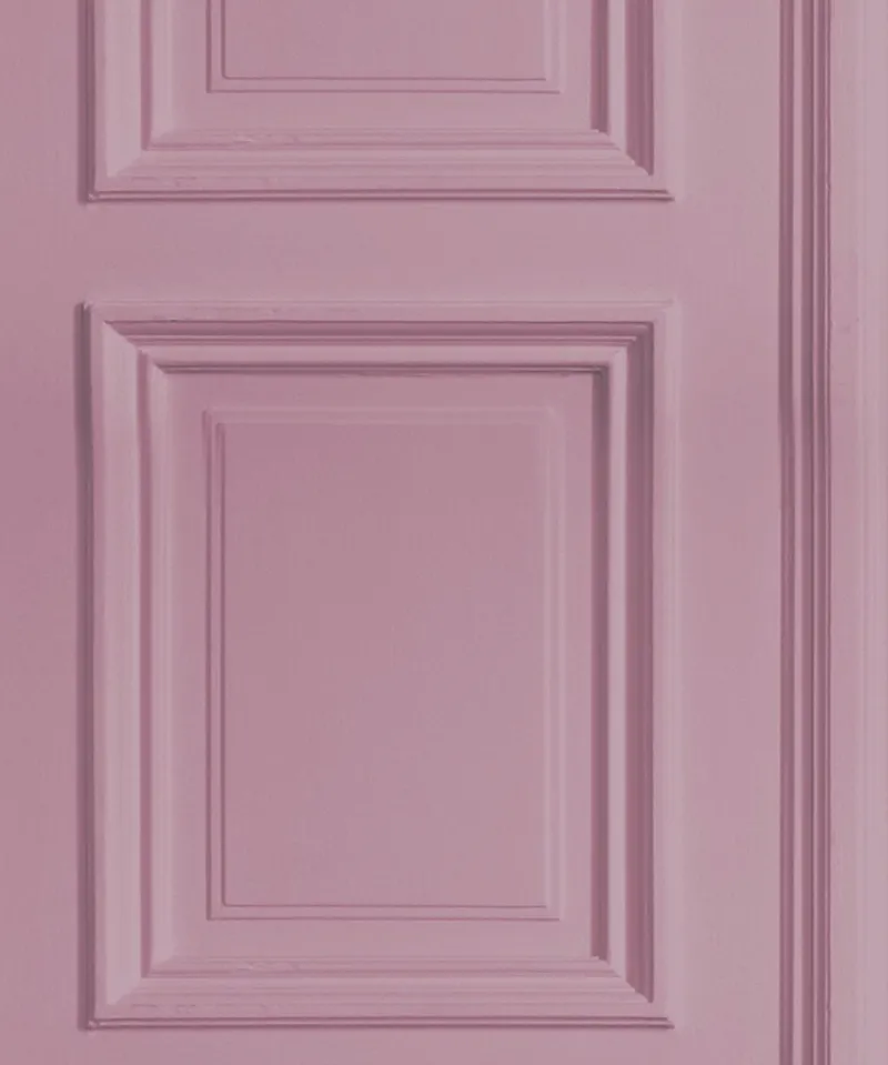Online Pamono Dusty Pink Panelling Wallpaper