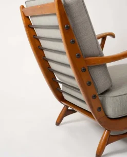 Pamono Dutch Armchair attributed to De Ster Gelderland, 1950s><noscript><img width=