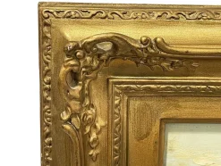 Pamono Dutch Artist, Landscape, 19th Century, Oil on Panel, Framed><noscript><img width=