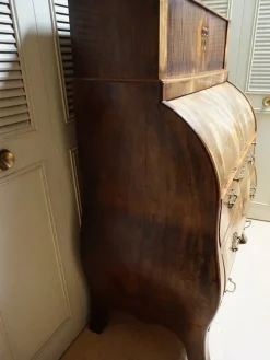 Pamono Dutch Bombe Cylinder Secretaire, 1700s><noscript><img width=