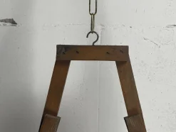 Pamono Dutch Brutalist Folk Art Hanging Plant Holder, 1960s><noscript><img width=