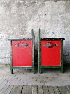 Pamono Dutch Childrens Chairs by Egbert Reitsma, 1920s, Set of 3><noscript><img width=