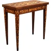 Pamono Dutch Marquetry Card Table, 1840s> Game Tables
