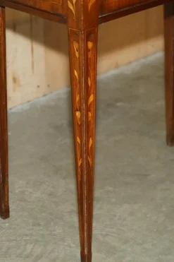 Hot Pamono Dutch Marquetry Inlaid Chess Poker Game Table, 1800