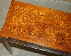 Hot Pamono Dutch Marquetry Inlaid Chess Poker Game Table, 1800