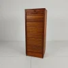 Pamono Dutch Oak Archive Cabinet with Tambour Door, 1940s> Cabinets & Wardrobes