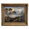 Pamono Dutch School Artist, Military Off the Coast, 19th Century, Oil on Canvas> Classical