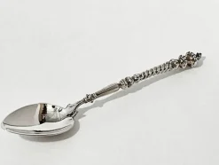 Outlet Pamono Dutch Silver Silver Spoons by Van Kempen & Zonen, 1890s, Set of 12