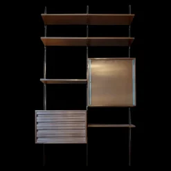 Best Pamono E22 Bookshelf by Osvaldo Borsani for Tecno, Italy, 1960s
