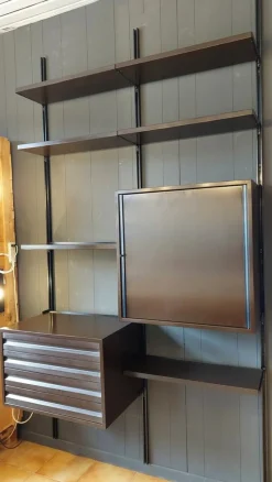 Best Pamono E22 Bookshelf by Osvaldo Borsani for Tecno, Italy, 1960s