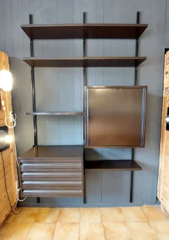 Best Pamono E22 Bookshelf by Osvaldo Borsani for Tecno, Italy, 1960s