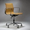 Hot Pamono EA117 Desk Chair in Tan Leather by Charles & Ray Eames for Vitra, Switzerland, 1990s