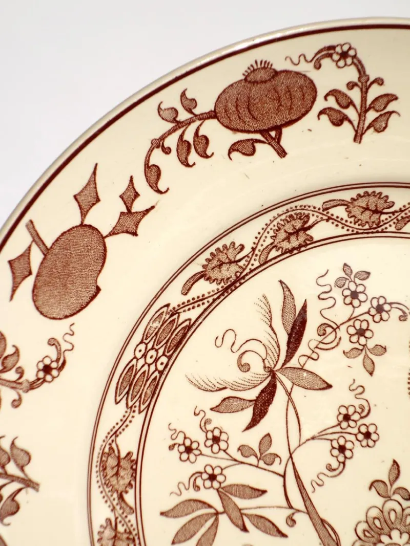 Outlet Pamono Early Chinese Decor Plates from San Richard Society (Ginori), 1890s, Set of 13