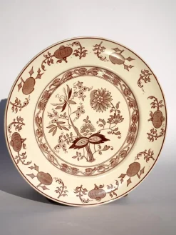 Outlet Pamono Early Chinese Decor Plates from San Richard Society (Ginori), 1890s, Set of 13