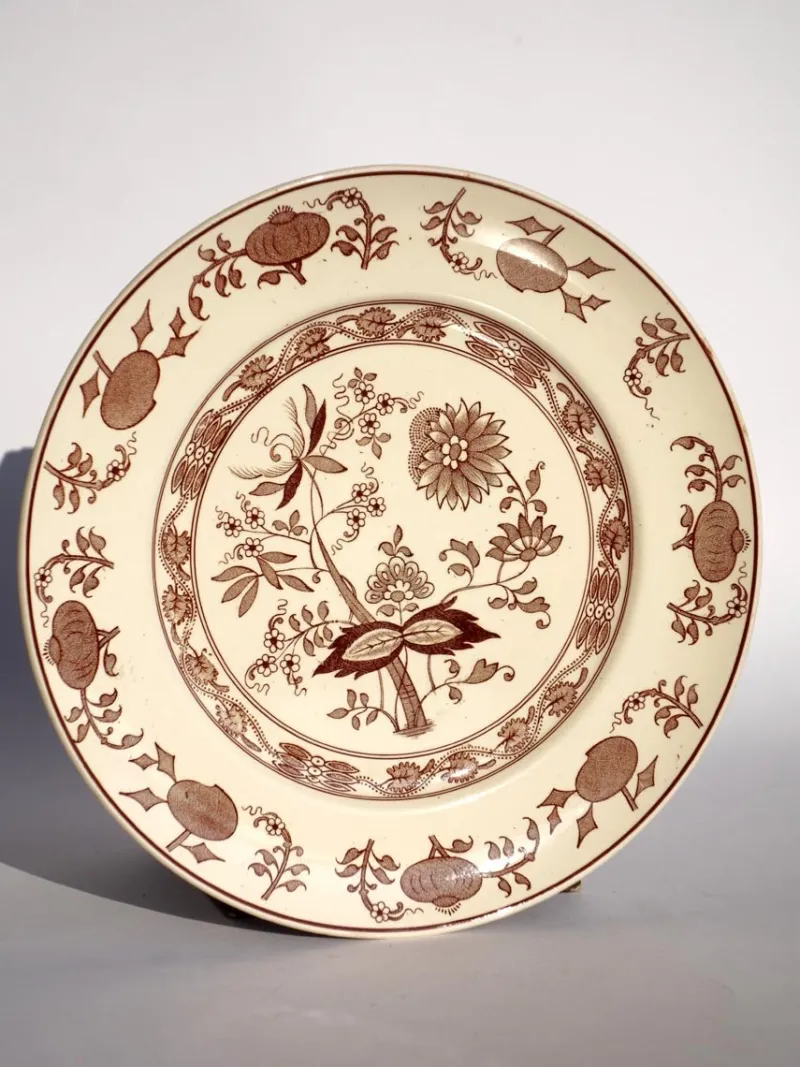 Outlet Pamono Early Chinese Decor Plates from San Richard Society (Ginori), 1890s, Set of 13