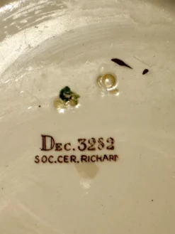 Outlet Pamono Early Chinese Decor Plates from San Richard Society (Ginori), 1890s, Set of 13