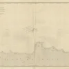 Pamono Early French Nautical Map of the Northern Coast of of Java, Indonesia, 1850s> Wall Decor