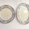 Pamono Early 20th Century Creil Montereau Dishes, France, 1890s, Set of 2> Serving Dishes