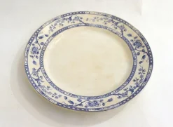 Pamono Early 20th Century Creil Montereau Dishes, France, 1890s, Set of 2><noscript><img width=