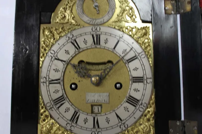 Pamono Early 18th Century English Francis Gregg Bracket Clock> Clocks