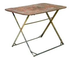 Pamono Early 20th Century Folding Garden Table, 1920s> Garden Tables