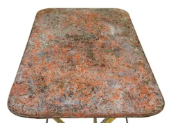 Pamono Early 20th Century Folding Garden Table, 1920s><noscript><img width=