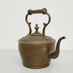 Outlet Pamono Early 20th Century French Country Brass Teapot
