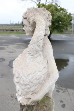 Pamono Early 20th Century Leda and the Swan Garden Statue> Garden Accessories