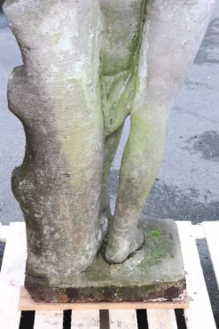 Pamono Early 20th Century Leda and the Swan Garden Statue><noscript><img width=
