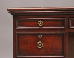 Pamono Early 19th Century Mahogany Kneehole Desk, 1830s><noscript><img width=