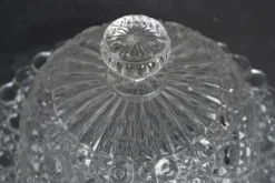 Pamono Early 20th Century Napoleon III Crystal Butter Dish from Baccarat> Serving Dishes