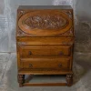 Pamono Early 20th Century Oak Writing Secretaire