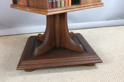 Pamono Early 20th Century Revolving Bookcase, 1890s><noscript><img width=