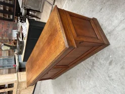 Pamono Early 20th Century Solid Oak Counter><noscript><img width=
