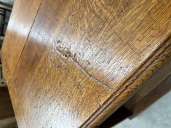 Pamono Early 20th Century Solid Oak Counter><noscript><img width=