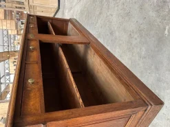 Pamono Early 20th Century Solid Oak Counter><noscript><img width=