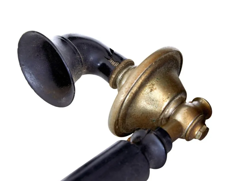 Pamono Early 20th Century Swedish Metal Telephone by Rikstelefon, 1890s> Electronics