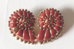 Pamono Earrings by Valentino, 1980s, Set of 4