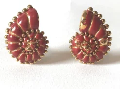 Pamono Earrings by Valentino, 1980s, Set of 4