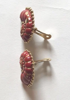 Pamono Earrings by Valentino, 1980s, Set of 4