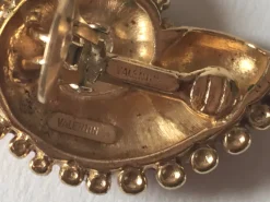Pamono Earrings by Valentino, 1980s, Set of 4