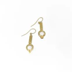Pamono Earrings in Gold, Set of 2