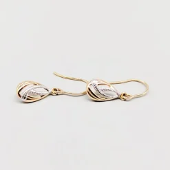 Outlet Pamono Earrings in Gold, Set of 2
