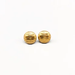 Pamono Earrings in Gold, Set of 2> Earrings