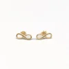 Pamono Earrings in Gold, Set of 2> Earrings