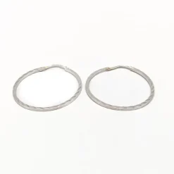 Pamono Earrings in White Gold, Set of 2> Earrings