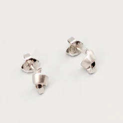 Pamono Earrings in White Gold, Set of 2> Earrings