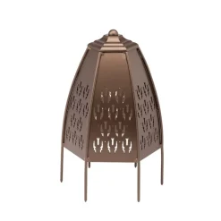 Pamono Earth Lantern in Iron by Il Bronzetto> Garden Lighting|Garden Lighting